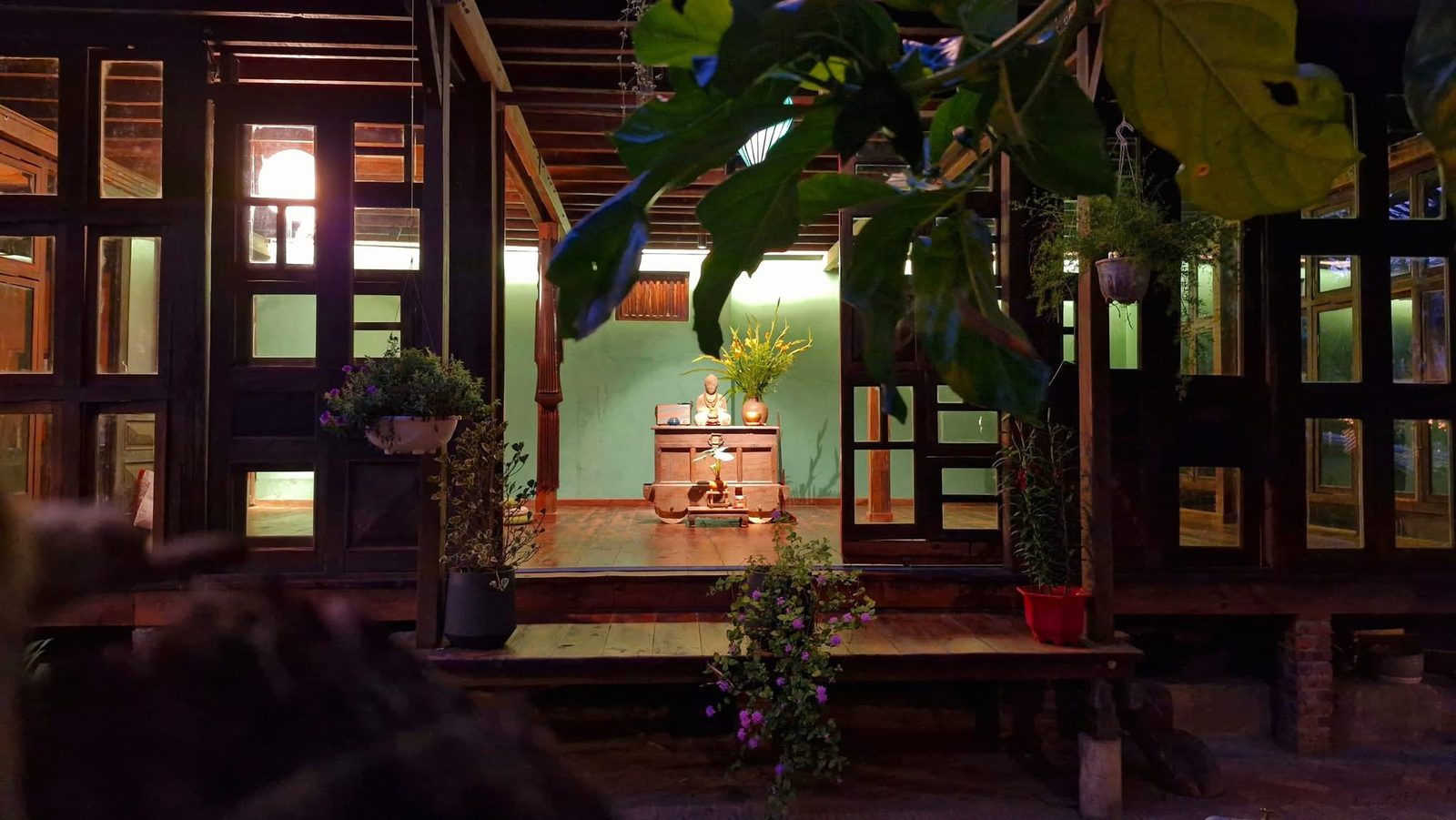 The meditation hall
